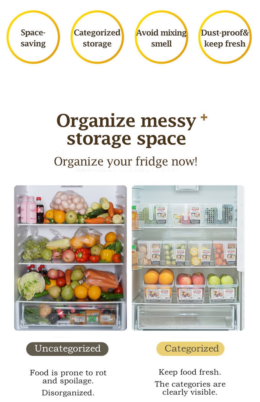 Food Grade Fridge Storage Box-2